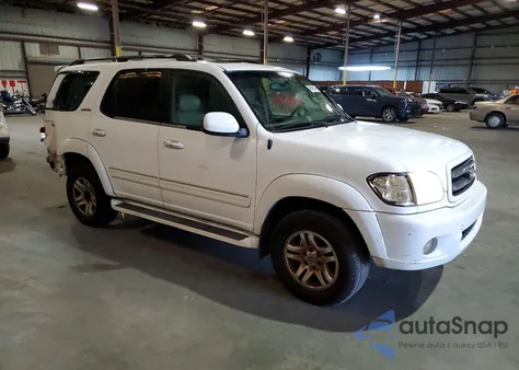 2004 Toyota Sequoia Limited из США, поврежденный, VIN 5TDBT48A84S221451